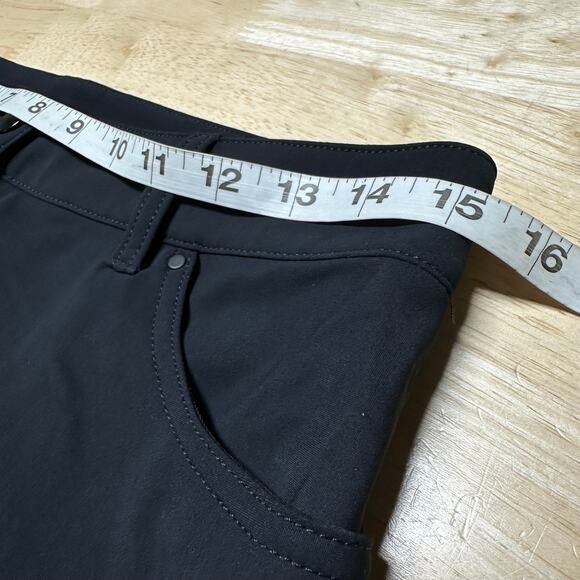 Lululemon City Sleek 5 Pocket 7/8 Pant Black Women's Size 30 Excellent Condition - Picture 7 of 9